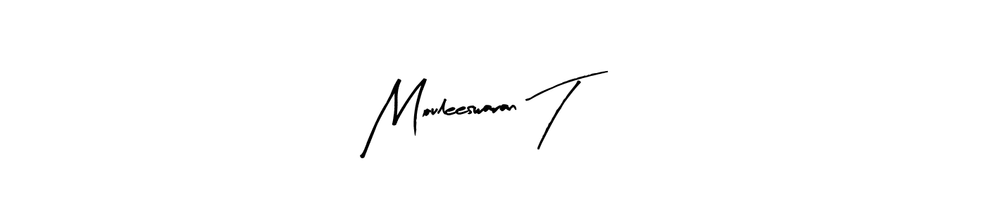 Also we have Mouleeswaran T name is the best signature style. Create professional handwritten signature collection using Arty Signature autograph style. Mouleeswaran T signature style 8 images and pictures png