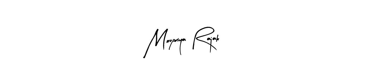 This is the best signature style for the Moupriya Rajak name. Also you like these signature font (Arty Signature). Mix name signature. Moupriya Rajak signature style 8 images and pictures png