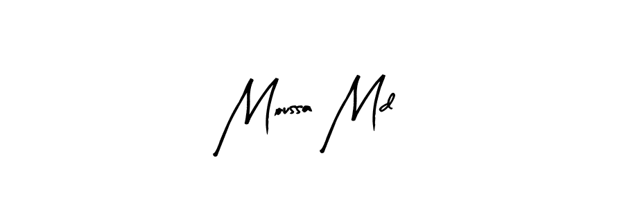 Make a beautiful signature design for name Moussa Md. Use this online signature maker to create a handwritten signature for free. Moussa Md signature style 8 images and pictures png