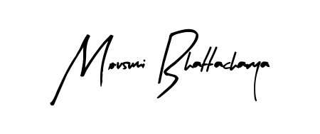 A dynamic signature style for Mousumi Bhattacharya using Arty Signature script. Designed to look authentic, handwritten, and professional. Mousumi Bhattacharya signature style 8 images and pictures png