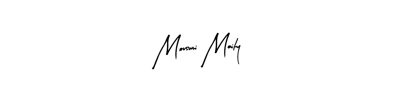 This is the best signature style for the Mousumi Maity name. Also you like these signature font (Arty Signature). Mix name signature. Mousumi Maity signature style 8 images and pictures png