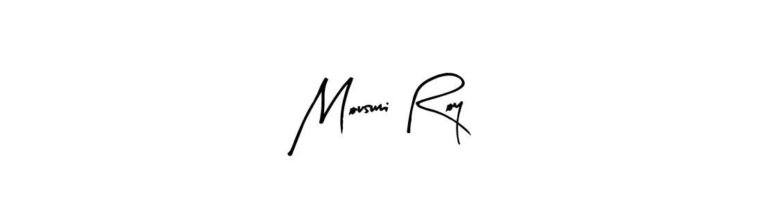 Similarly Arty Signature is the best handwritten signature design. Signature creator online .You can use it as an online autograph creator for name Mousumi Roy. Mousumi Roy signature style 8 images and pictures png