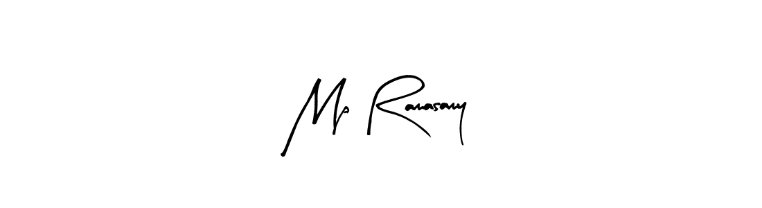 Make a beautiful signature design for name Mp Ramasamy. With this signature (Arty Signature) style, you can create a handwritten signature for free. Mp Ramasamy signature style 8 images and pictures png