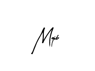 You should practise on your own different ways (Arty Signature) to write your name (Mqib) in signature. don't let someone else do it for you. Mqib signature style 8 images and pictures png