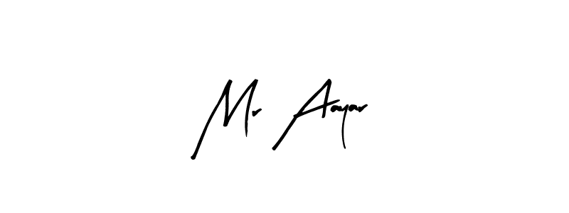 Create a beautiful signature design for name Mr Aayar. With this signature (Arty Signature) fonts, you can make a handwritten signature for free. Mr Aayar signature style 8 images and pictures png