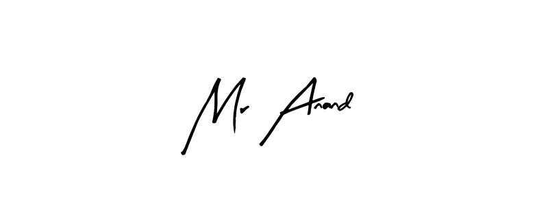 How to make Mr Anand signature? Arty Signature is a professional autograph style. Create handwritten signature for Mr Anand name. Mr Anand signature style 8 images and pictures png