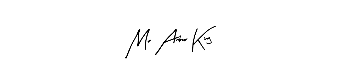 Make a beautiful signature design for name Mr Ankur King. With this signature (Arty Signature) style, you can create a handwritten signature for free. Mr Ankur King signature style 8 images and pictures png
