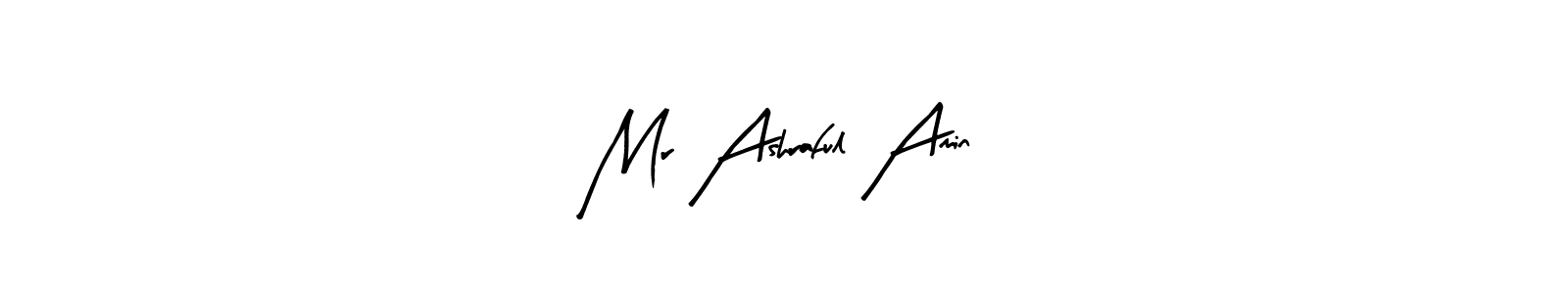 Similarly Arty Signature is the best handwritten signature design. Signature creator online .You can use it as an online autograph creator for name Mr Ashraful Amin. Mr Ashraful Amin signature style 8 images and pictures png