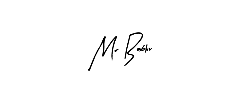 Create a beautiful signature design for name Mr Babku. With this signature (Arty Signature) fonts, you can make a handwritten signature for free. Mr Babku signature style 8 images and pictures png