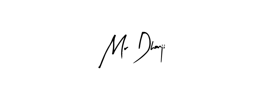 How to Draw Mr Dhanji signature style? Arty Signature is a latest design signature styles for name Mr Dhanji. Mr Dhanji signature style 8 images and pictures png