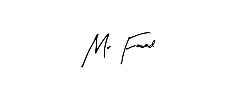 How to make Mr Fawad name signature. Use Arty Signature style for creating short signs online. This is the latest handwritten sign. Mr Fawad signature style 8 images and pictures png