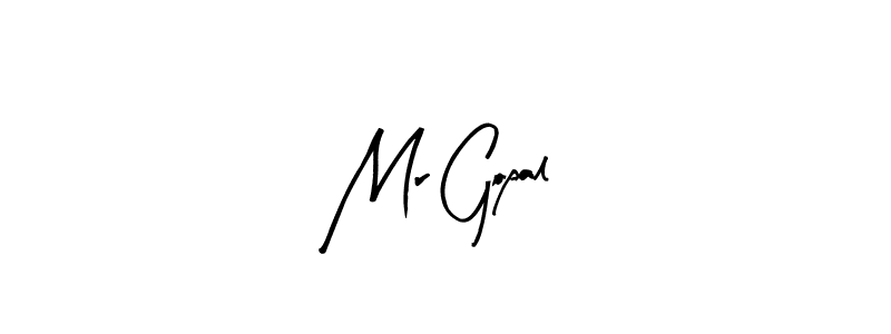 How to make Mr Gopal name signature. Use Arty Signature style for creating short signs online. This is the latest handwritten sign. Mr Gopal signature style 8 images and pictures png