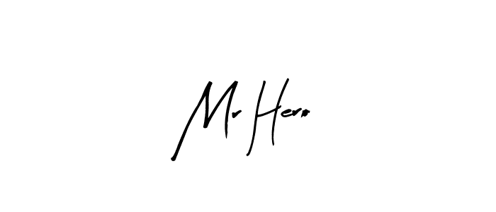 Best and Professional Signature Style for Mr Hero. Arty Signature Best Signature Style Collection. Mr Hero signature style 8 images and pictures png