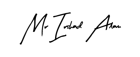 How to make Mr Irshad Alam signature? Arty Signature is a professional autograph style. Create handwritten signature for Mr Irshad Alam name. Mr Irshad Alam signature style 8 images and pictures png