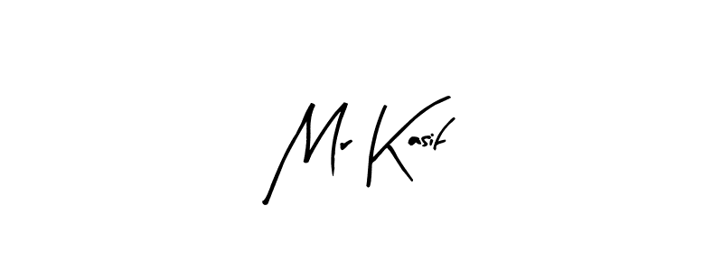 Create a beautiful signature design for name Mr Kasif. With this signature (Arty Signature) fonts, you can make a handwritten signature for free. Mr Kasif signature style 8 images and pictures png