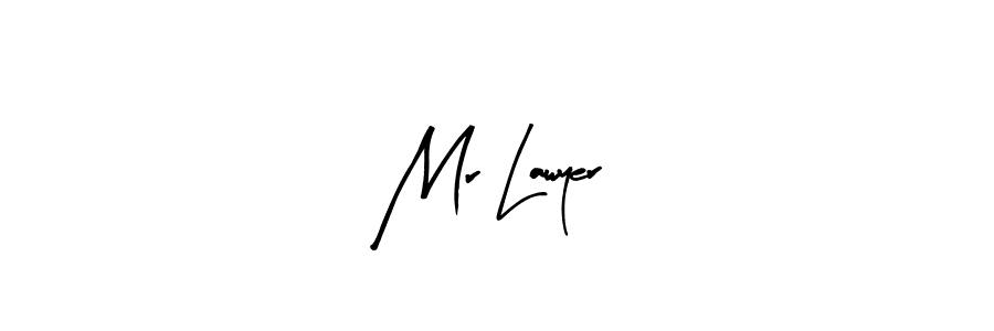 Design your own signature with our free online signature maker. With this signature software, you can create a handwritten (Arty Signature) signature for name Mr Lawyer. Mr Lawyer signature style 8 images and pictures png