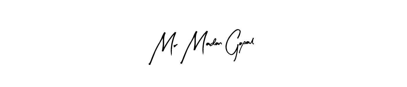 You can use this online signature creator to create a handwritten signature for the name Mr Madan Gopal. This is the best online autograph maker. Mr Madan Gopal signature style 8 images and pictures png