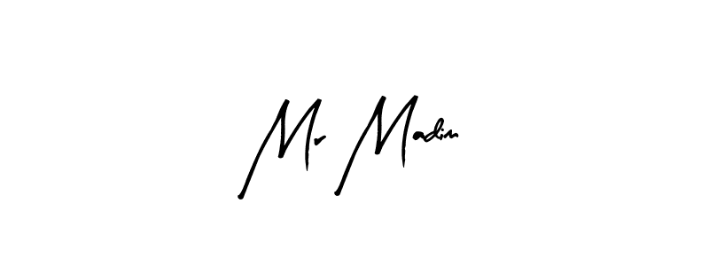 Make a beautiful signature design for name Mr Madim. With this signature (Arty Signature) style, you can create a handwritten signature for free. Mr Madim signature style 8 images and pictures png