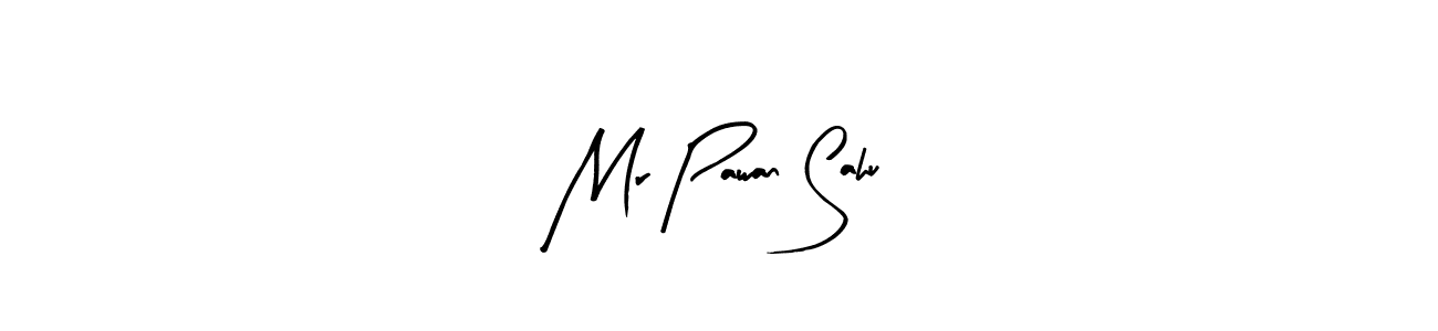Similarly Arty Signature is the best handwritten signature design. Signature creator online .You can use it as an online autograph creator for name Mr Pawan Sahu. Mr Pawan Sahu signature style 8 images and pictures png