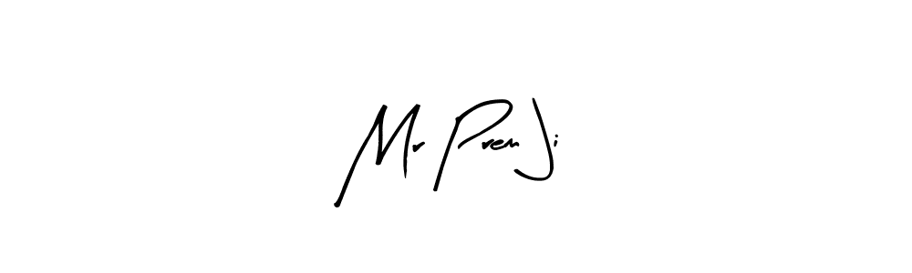 Use a signature maker to create a handwritten signature online. With this signature software, you can design (Arty Signature) your own signature for name Mr Prem Ji. Mr Prem Ji signature style 8 images and pictures png