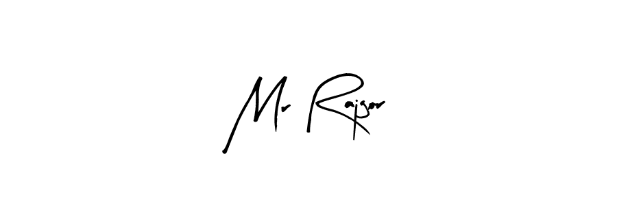 Use a signature maker to create a handwritten signature online. With this signature software, you can design (Arty Signature) your own signature for name Mr Rajgor. Mr Rajgor signature style 8 images and pictures png