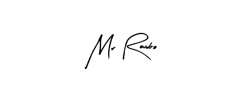 How to Draw Mr Rambo signature style? Arty Signature is a latest design signature styles for name Mr Rambo. Mr Rambo signature style 8 images and pictures png