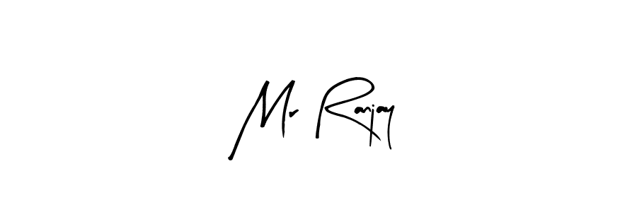 Mr Ranjay stylish signature style. Best Handwritten Sign (Arty Signature) for my name. Handwritten Signature Collection Ideas for my name Mr Ranjay. Mr Ranjay signature style 8 images and pictures png