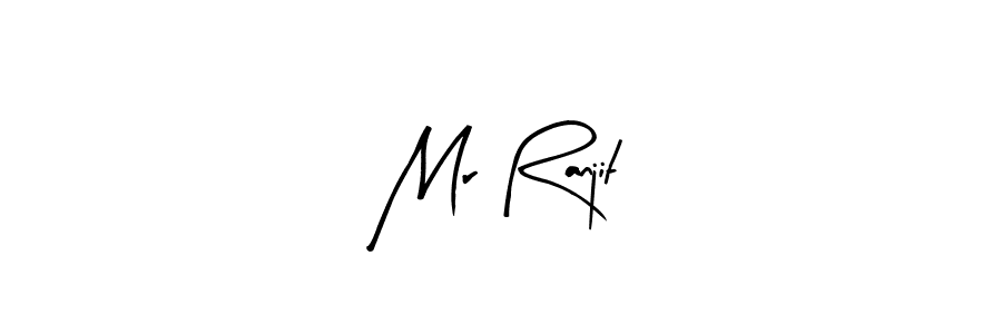 if you are searching for the best signature style for your name Mr Ranjit. so please give up your signature search. here we have designed multiple signature styles  using Arty Signature. Mr Ranjit signature style 8 images and pictures png