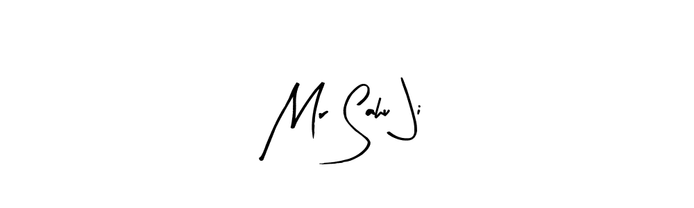 How to make Mr Sahu Ji name signature. Use Arty Signature style for creating short signs online. This is the latest handwritten sign. Mr Sahu Ji signature style 8 images and pictures png