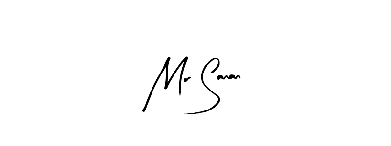Best and Professional Signature Style for Mr Sanan. Arty Signature Best Signature Style Collection. Mr Sanan signature style 8 images and pictures png