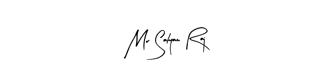 Also we have Mr Satyam Raj name is the best signature style. Create professional handwritten signature collection using Arty Signature autograph style. Mr Satyam Raj signature style 8 images and pictures png