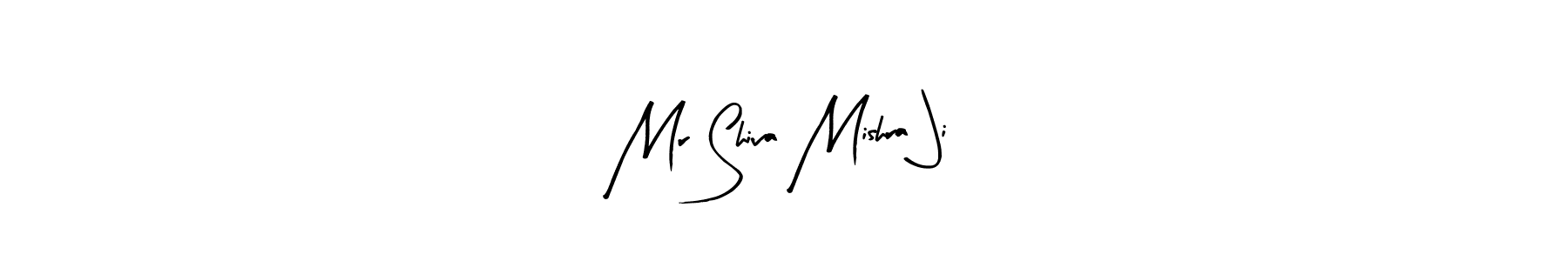 How to make Mr Shiva Mishra Ji name signature. Use Arty Signature style for creating short signs online. This is the latest handwritten sign. Mr Shiva Mishra Ji signature style 8 images and pictures png