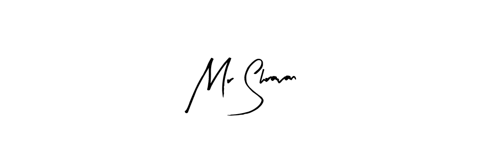 Design your own signature with our free online signature maker. With this signature software, you can create a handwritten (Arty Signature) signature for name Mr Shravan. Mr Shravan signature style 8 images and pictures png