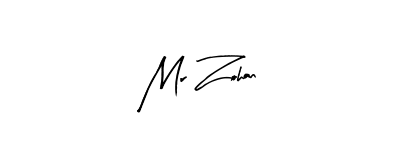 Mr Zohan stylish signature style. Best Handwritten Sign (Arty Signature) for my name. Handwritten Signature Collection Ideas for my name Mr Zohan. Mr Zohan signature style 8 images and pictures png