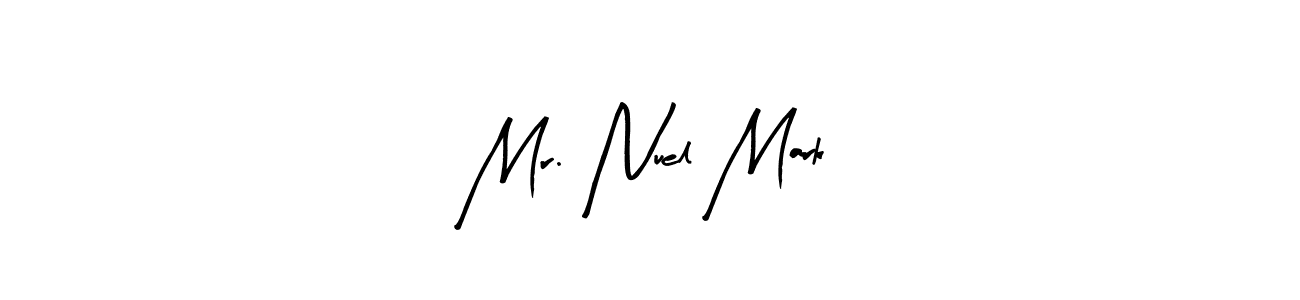 Design your own signature with our free online signature maker. With this signature software, you can create a handwritten (Arty Signature) signature for name Mr. Nuel Mark. Mr. Nuel Mark signature style 8 images and pictures png