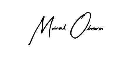 Also You can easily find your signature by using the search form. We will create Mrinal Oberoi name handwritten signature images for you free of cost using Arty Signature sign style. Mrinal Oberoi signature style 8 images and pictures png
