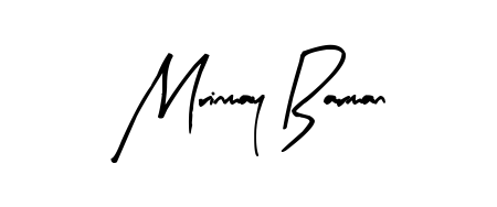 A classic penmanship look for Mrinmay Barman. The Arty Signature font brings timeless elegance and confidence to every signed document. Mrinmay Barman signature style 8 images and pictures png