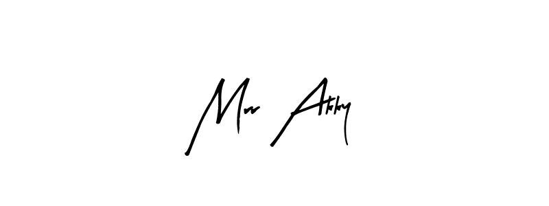 Similarly Arty Signature is the best handwritten signature design. Signature creator online .You can use it as an online autograph creator for name Mrr Akky. Mrr Akky signature style 8 images and pictures png