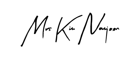 Check out images of Autograph of Mrs Kim Namjoon name. Actor Mrs Kim Namjoon Signature Style. Arty Signature is a professional sign style online. Mrs Kim Namjoon signature style 8 images and pictures png