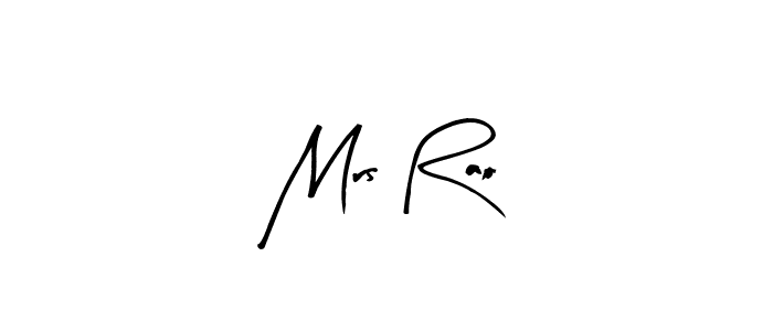 Here are the top 10 professional signature styles for the name Mrs Rao. These are the best autograph styles you can use for your name. Mrs Rao signature style 8 images and pictures png