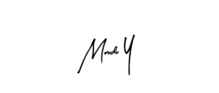 How to make Mrudu Y signature? Arty Signature is a professional autograph style. Create handwritten signature for Mrudu Y name. Mrudu Y signature style 8 images and pictures png