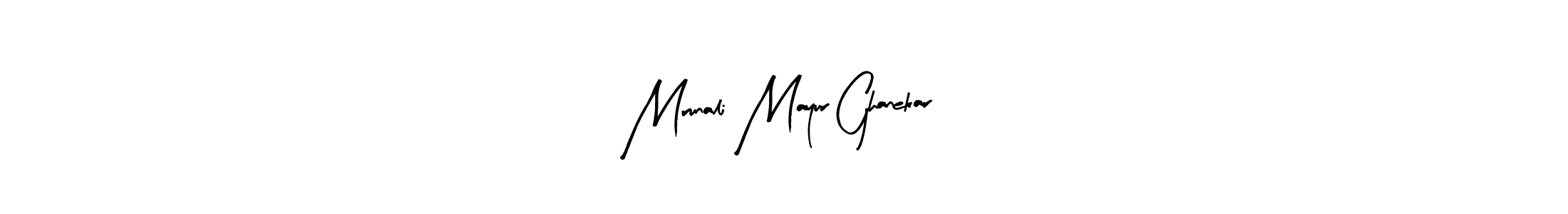 Also we have Mrunali Mayur Ghanekar name is the best signature style. Create professional handwritten signature collection using Arty Signature autograph style. Mrunali Mayur Ghanekar signature style 8 images and pictures png