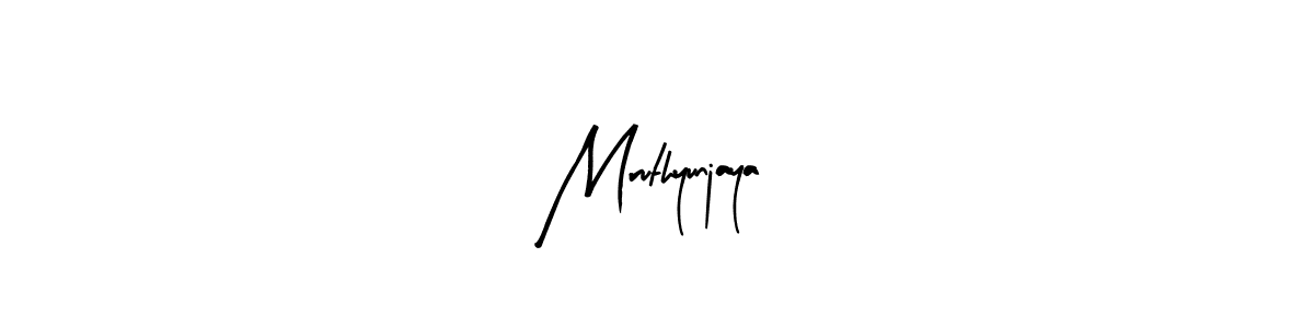 Use a signature maker to create a handwritten signature online. With this signature software, you can design (Arty Signature) your own signature for name Mruthyunjaya. Mruthyunjaya signature style 8 images and pictures png