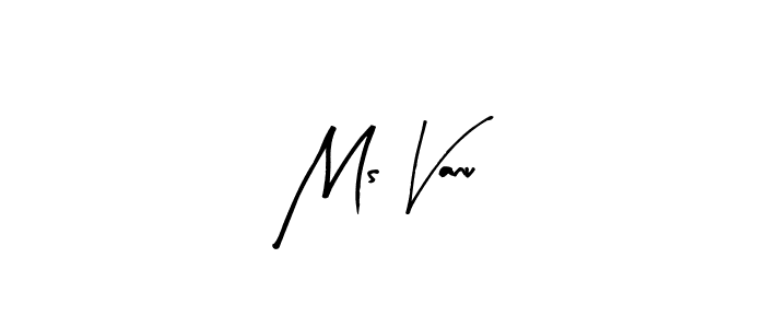 Also we have Ms Vanu name is the best signature style. Create professional handwritten signature collection using Arty Signature autograph style. Ms Vanu signature style 8 images and pictures png