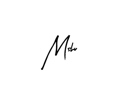How to Draw Mshu signature style? Arty Signature is a latest design signature styles for name Mshu. Mshu signature style 8 images and pictures png