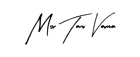 A stylish, flowing autograph style designed for name Msr Tanu Varma using Arty Signature typography. Perfect for digital creative projects. Msr Tanu Varma signature style 8 images and pictures png