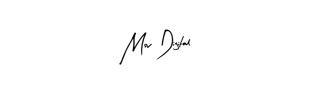 Arty Signature is a professional signature style that is perfect for those who want to add a touch of class to their signature. It is also a great choice for those who want to make their signature more unique. Get Msv Digital name to fancy signature for free. Msv Digital signature style 8 images and pictures png