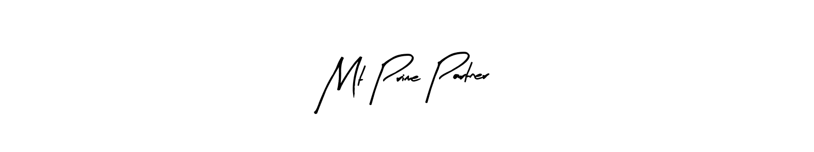 Make a beautiful signature design for name Mt Prime Partner. With this signature (Arty Signature) style, you can create a handwritten signature for free. Mt Prime Partner signature style 8 images and pictures png