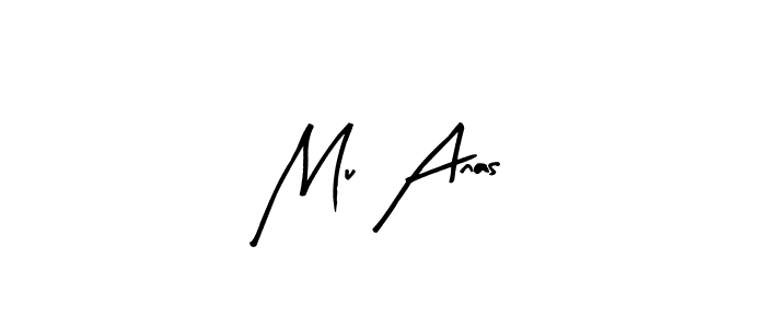 Mu Anas stylish signature style. Best Handwritten Sign (Arty Signature) for my name. Handwritten Signature Collection Ideas for my name Mu Anas. Mu Anas signature style 8 images and pictures png