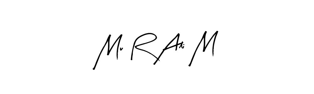 if you are searching for the best signature style for your name Mu R Ali M. so please give up your signature search. here we have designed multiple signature styles  using Arty Signature. Mu R Ali M signature style 8 images and pictures png